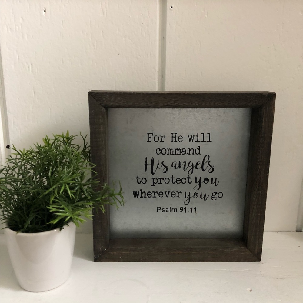 Wood and Tin Welcome Verse
